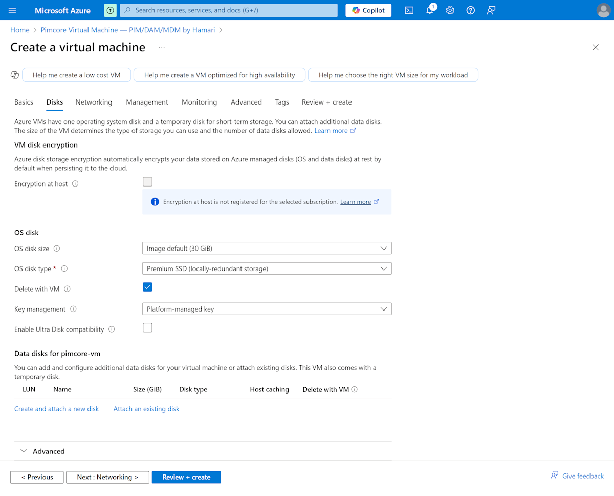 Configure Disks