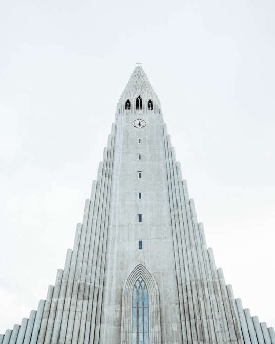 Hallgrimskirkja church in Reykjavík