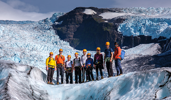 glacier walk group