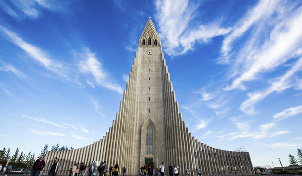 Hallgrimskirkja church reykjavik