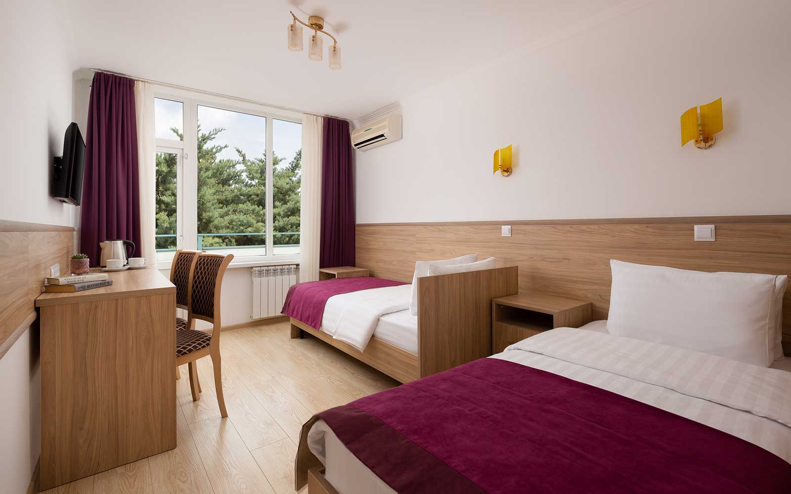 Номер Улучшенный, спальная комната Номер Улучшенный, спальная комната