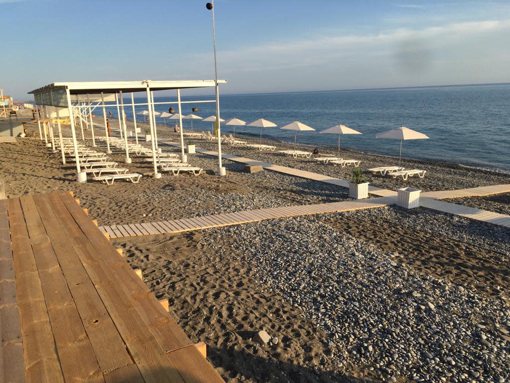 Санаторий Бирюза Сочи пляж Санаторий Бирюза Сочи пляж