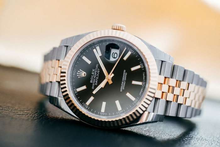 The Rolex Datejust 41 with the Jubilee bracelet