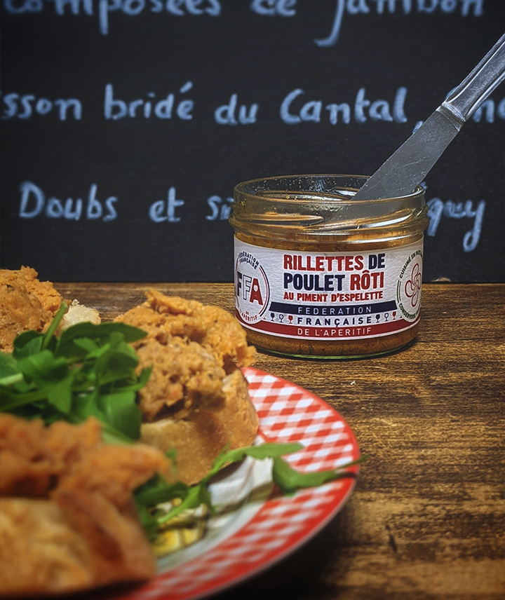 Rillettes de poulet rôti au piment d espelette Fédération française de