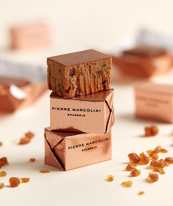 Barre Petits Bonheurs Pralin Caramel Pierre Marcolini Galeries