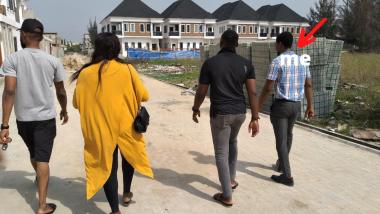 See What This Lagos Developer Did To Me During A Client Inspection in VGC