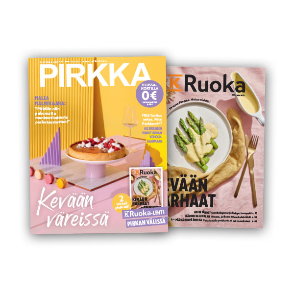 Pirkka-lehti on Plussa-jäsenen etu