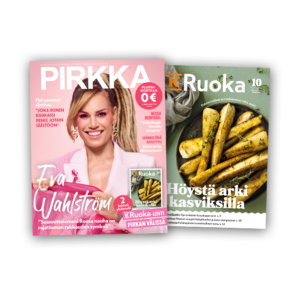 Pirkka-lehti on Plussa-jäsenen etu