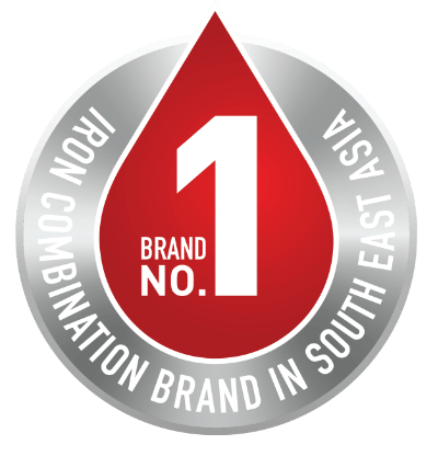 No.1 Iron combination brand in SEA*