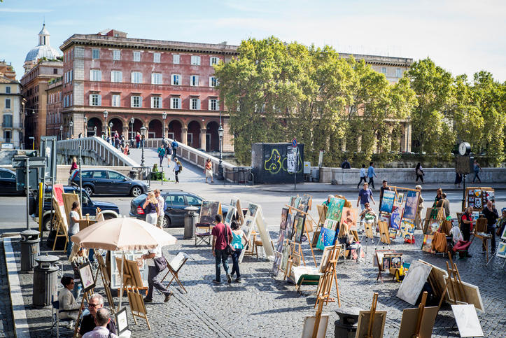 Piazza Trilussa i Trastevere, Roma - Foto: Getty Images