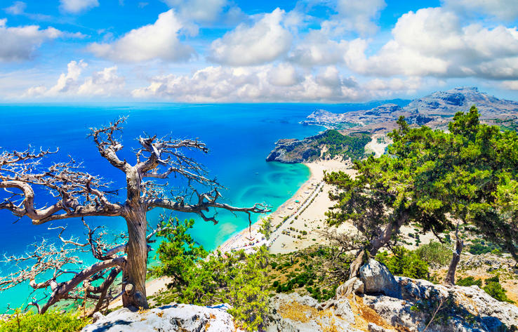Strand på Rhodos - Foto: Getty Images