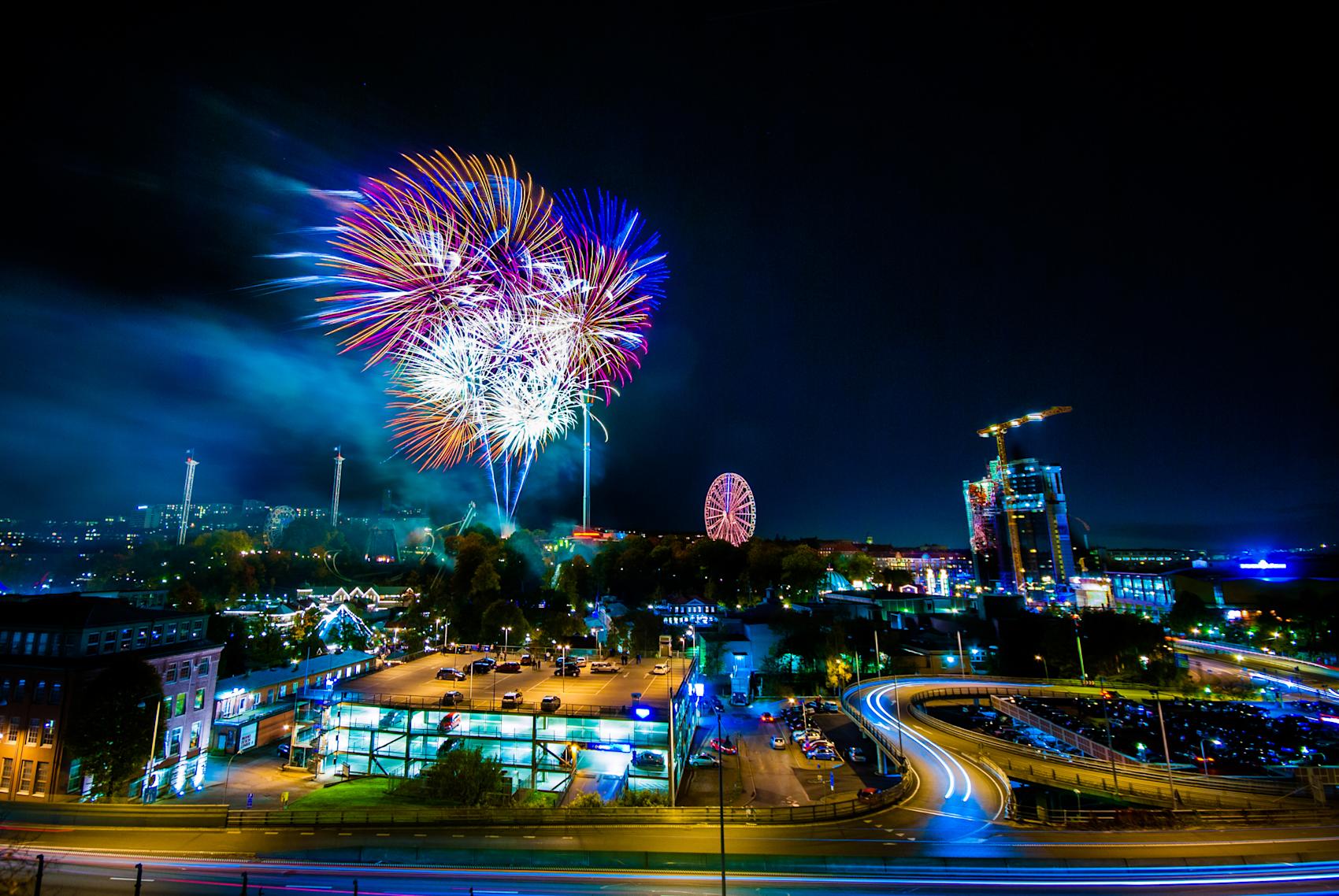 Liseberg by night, Gøteborg -\nFoto: Getty Images