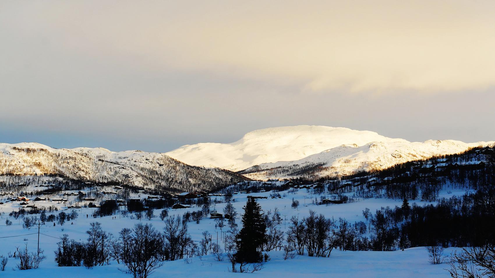 Vinterlandskap på Rauland i Telemark -\nFoto: Getty Images