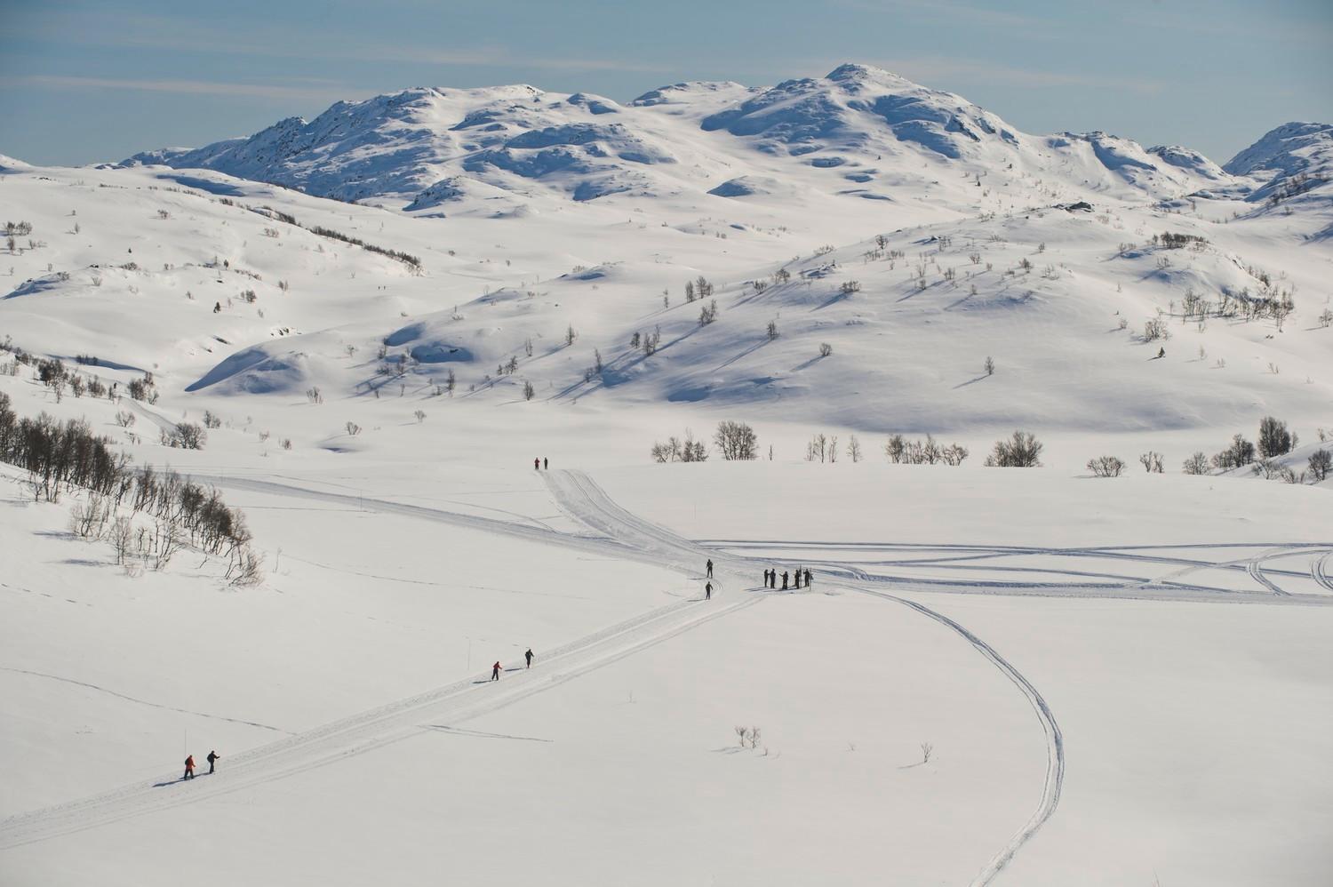 Vinteridyll på Rauland i Telemark -\nFoto: CH - Visitnorway.com