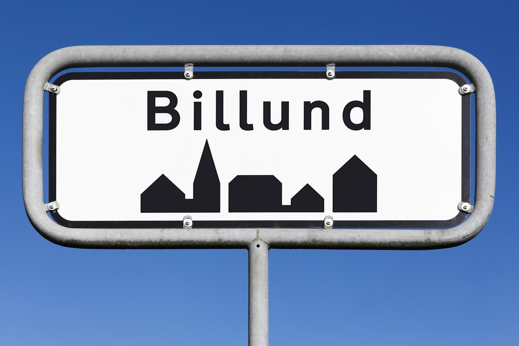 Legoland nærmer seg når du ser skiltet Billund - Foto: Getty Images