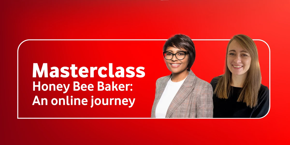 A banner of speakers Nastassha Dooks and Melissa Du Plessis.