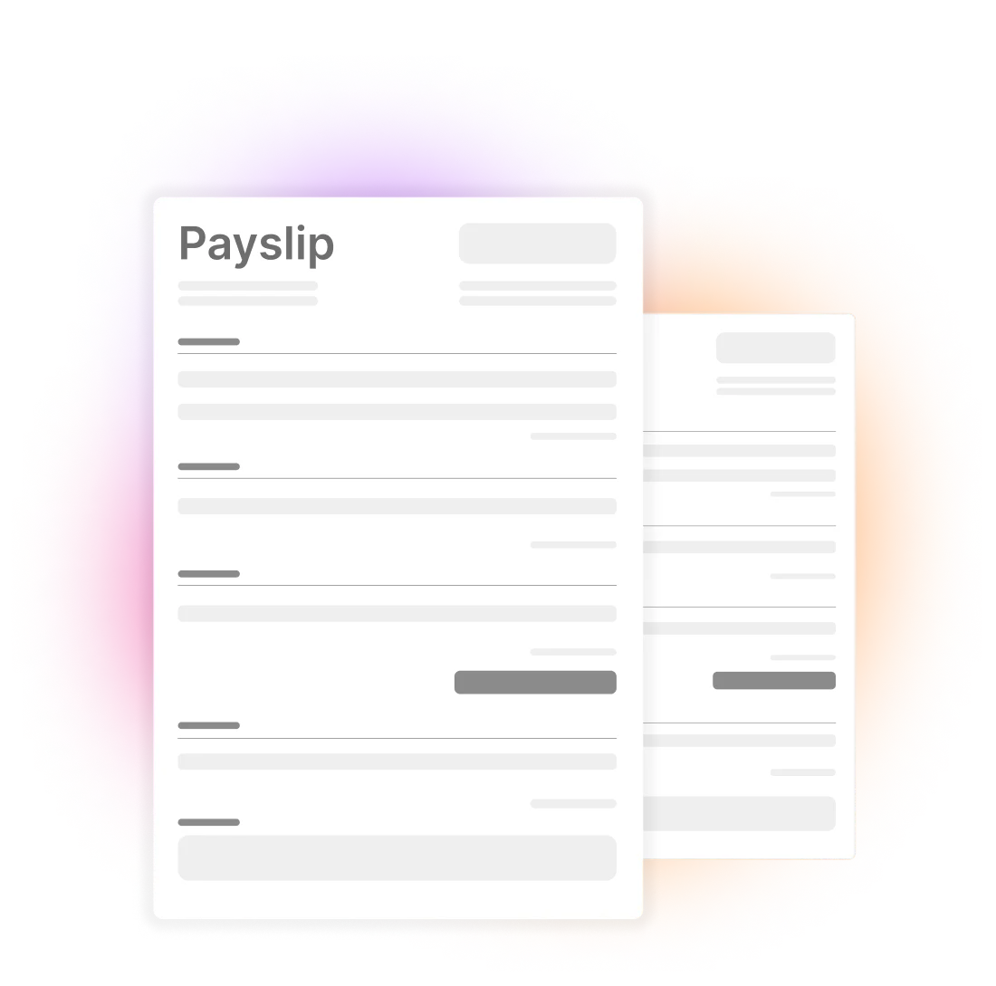 Payslip template page banner