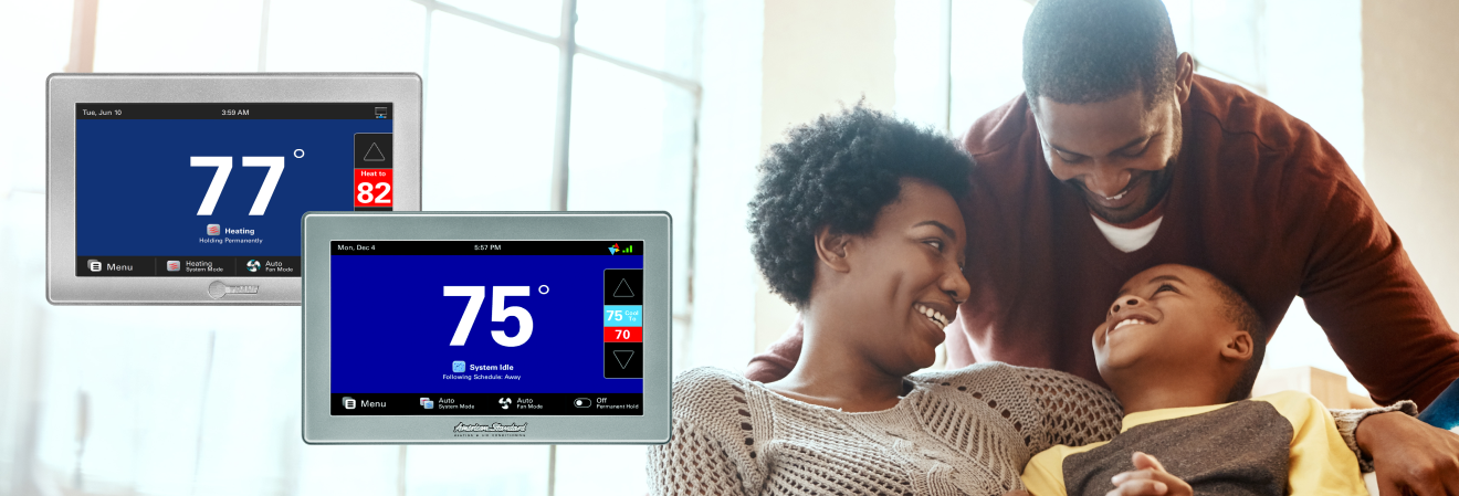 trane thermostat hero