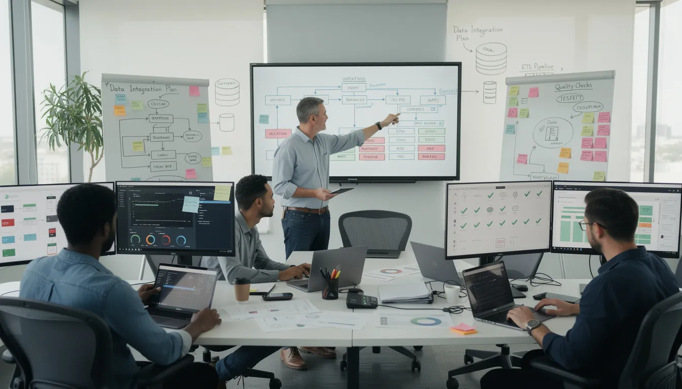 Data integration and quality assurance process