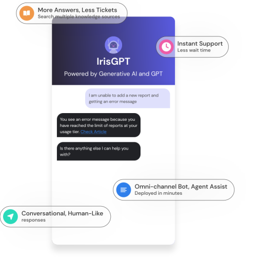 IrisGPT AI Chatbot