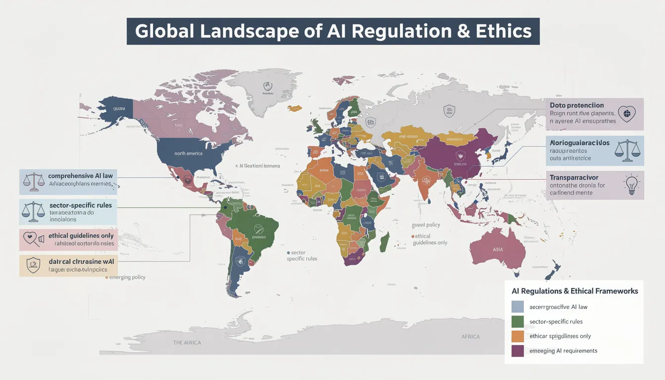 global landscape of ai regulations and ethics