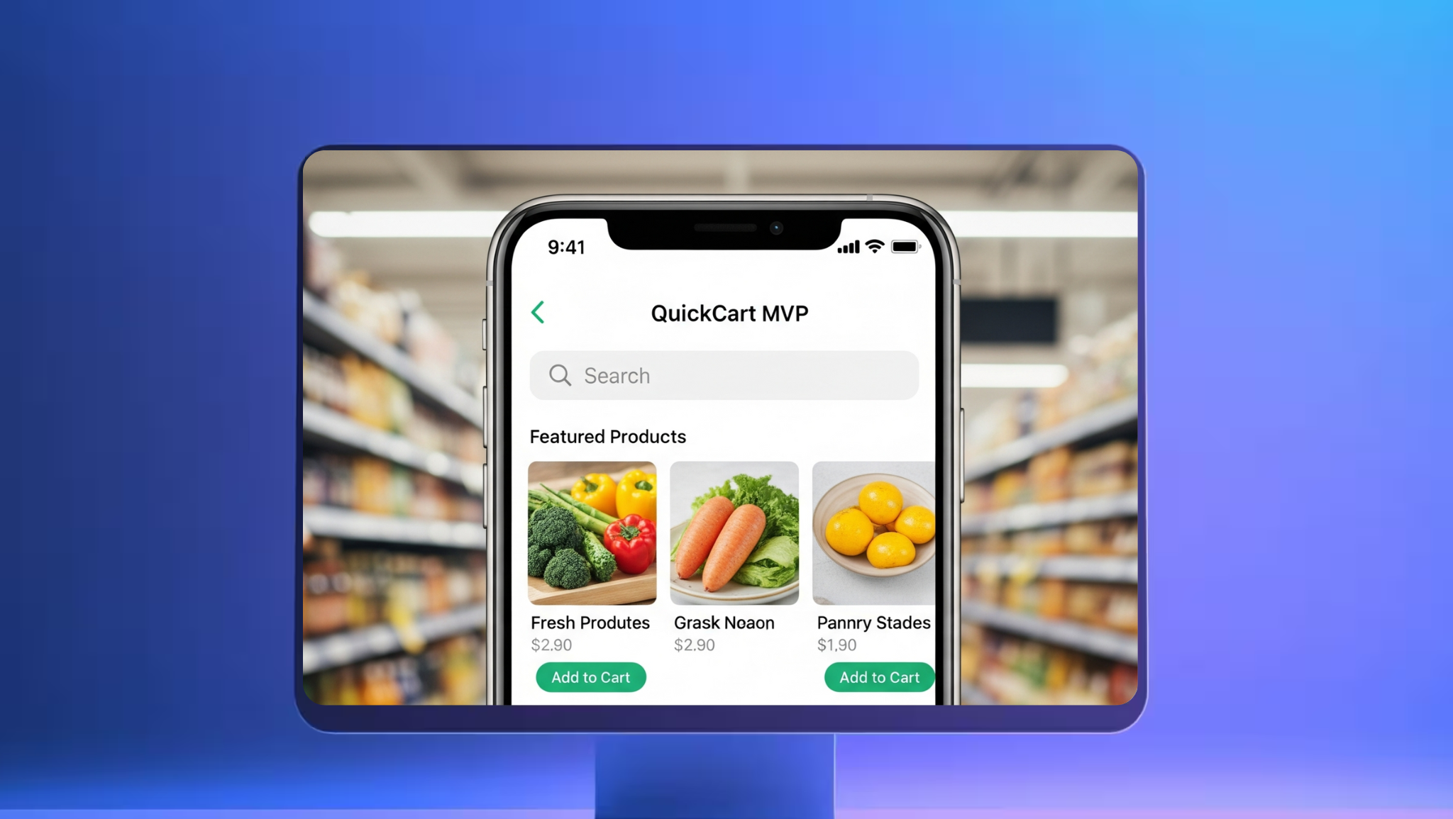 QuickCart – From Vision to MVP: A Smarter Way to Shop