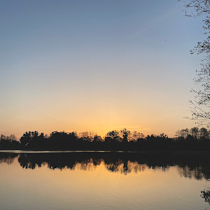 Dwa Domki - widok na jezioro