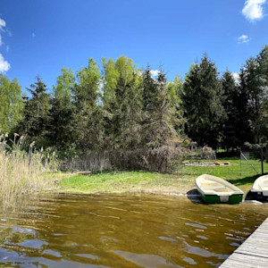 Dom Łabędź i Zielony Domek - plaża