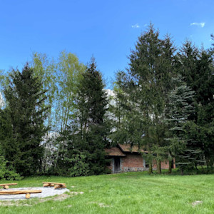 Dom Łabędź i Zielony Domek - ognisko