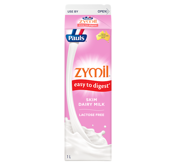 Pauls zymil skim milk 1L FOP