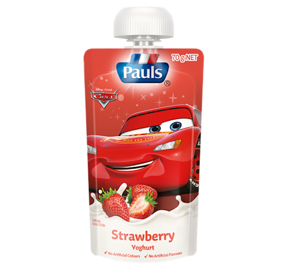 Pauls Kids Strawberry 70g Yoghurt Pouch