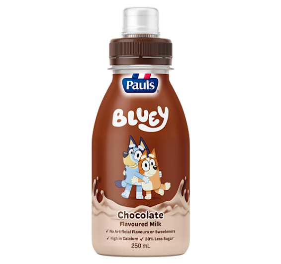 Pauls Kids Bluey Chocolate Milk 250mL