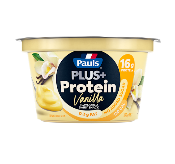 Pauls PLUS+ Protein Vanilla Dairy Snack 160g