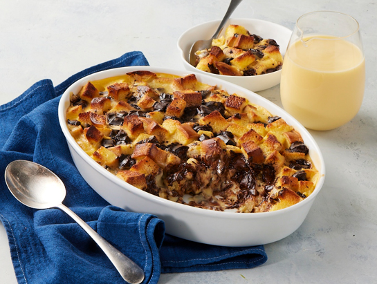 Chocolate Brioche Pudding Recipe