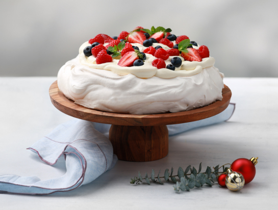 Lactose Free Berry pavlova recipe
