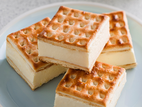 Custard Cheesecake Slice Recipe