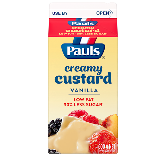 Pauls Low Fat Vanilla Custard 600g