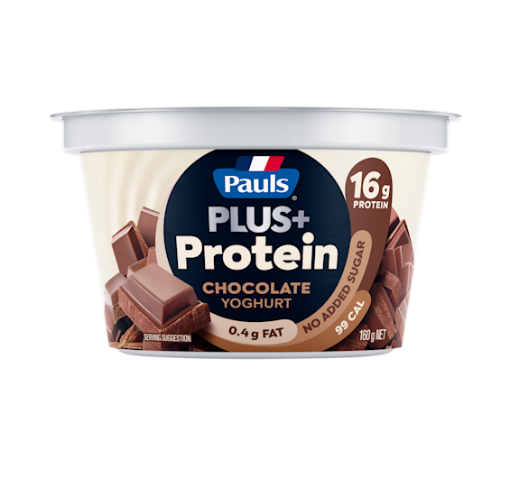 Pauls PLUS+ Protein Chocolate 160g yoghurt