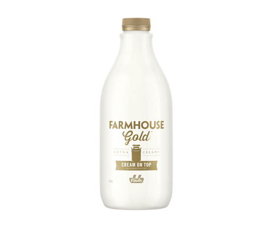 Farmhouse Gold Cream On Top