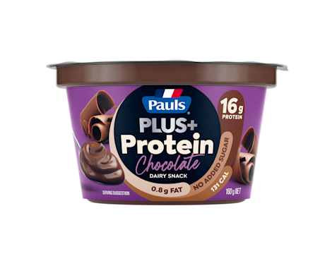 Pauls PLUS+ Protein Chocolate Dairy Snack 160g