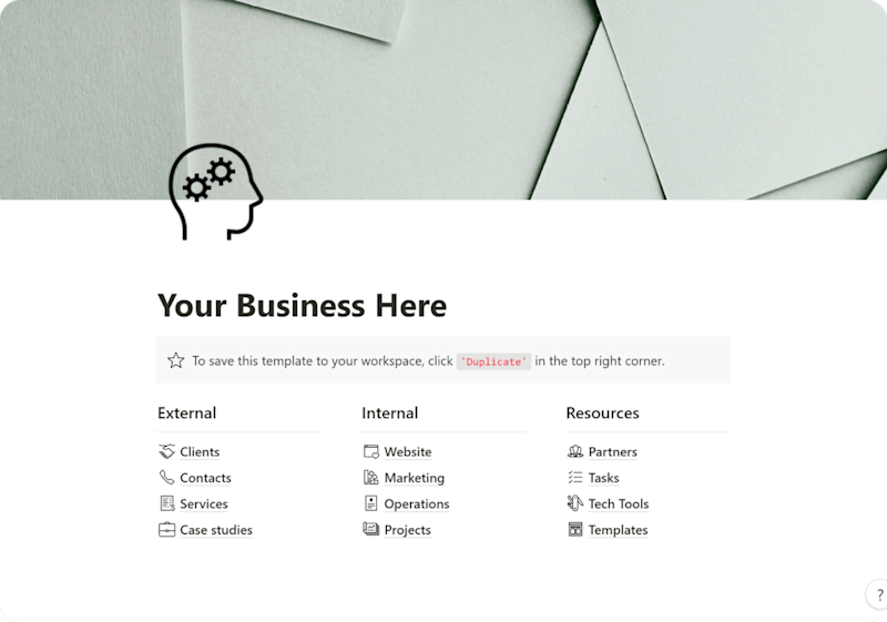 Client Facing Business