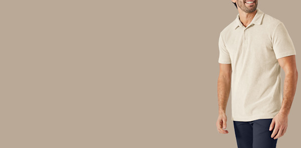 Towelling Polo