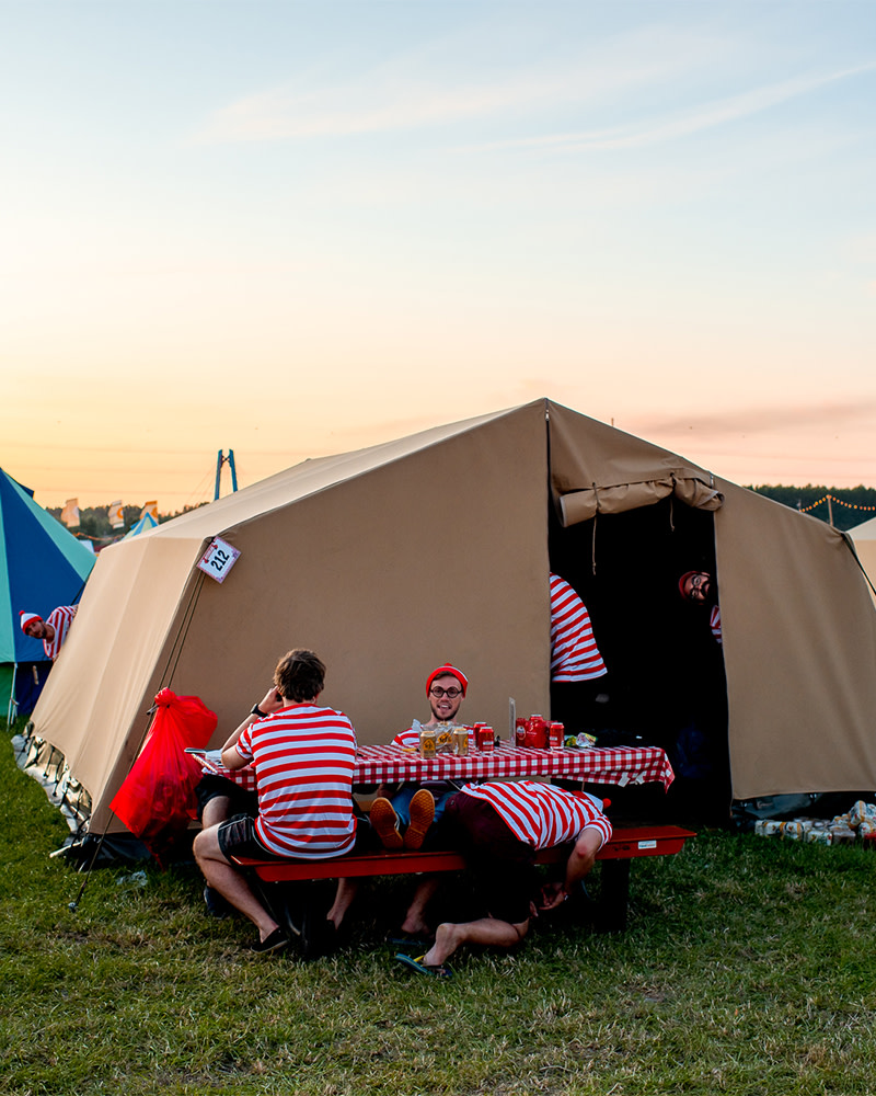 Group tent