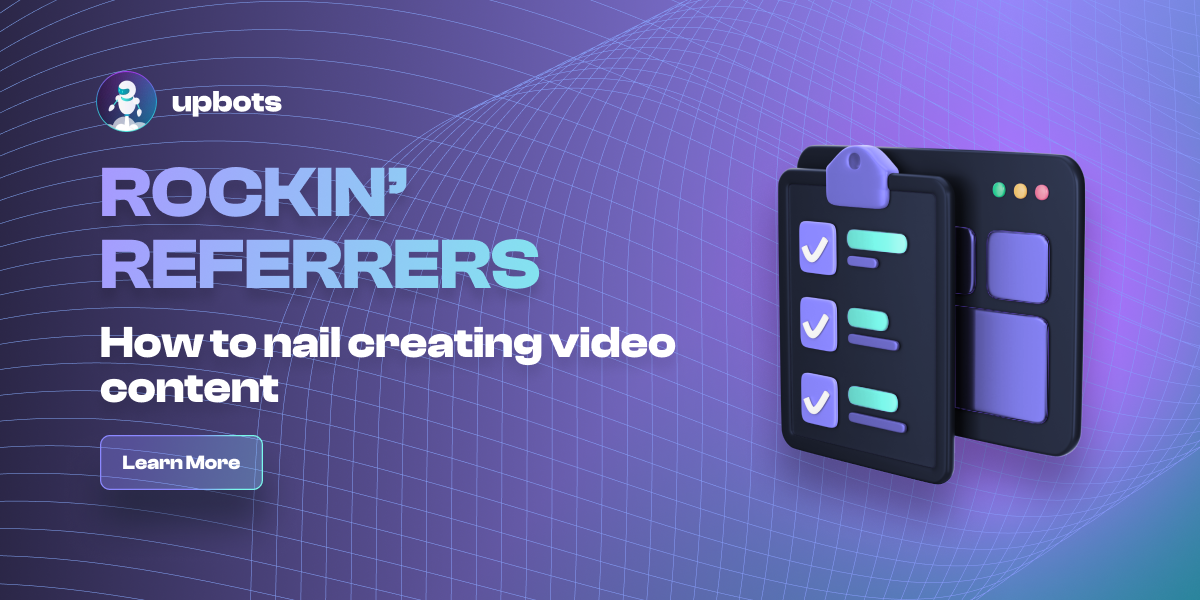 Rockin' Referrers: How to nail creating video content?