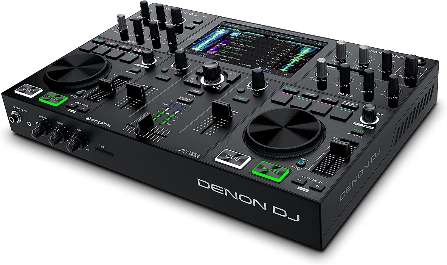 controleur-dj-portable-studiomatic-location-studio-dj-Denon DJ Prime GO
