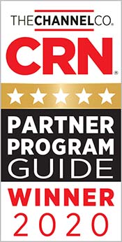 2020 CRN Partner Program Guide winner logo