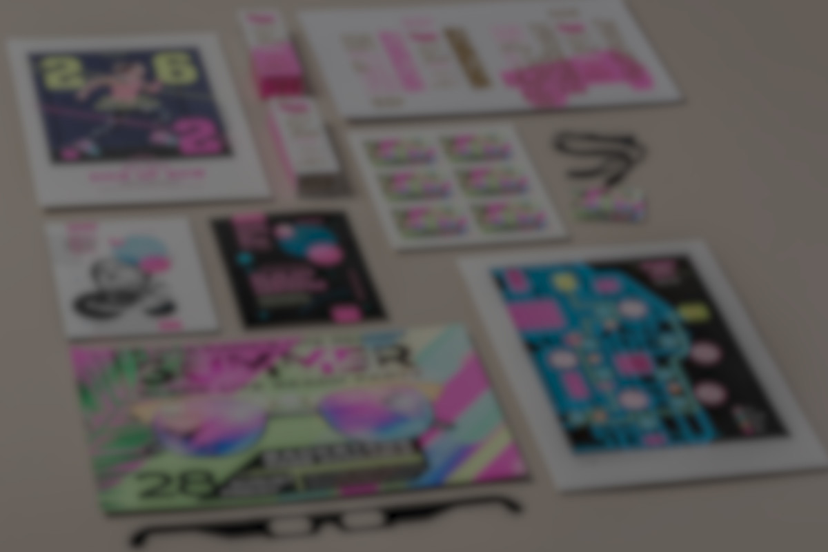 Print sample blurred