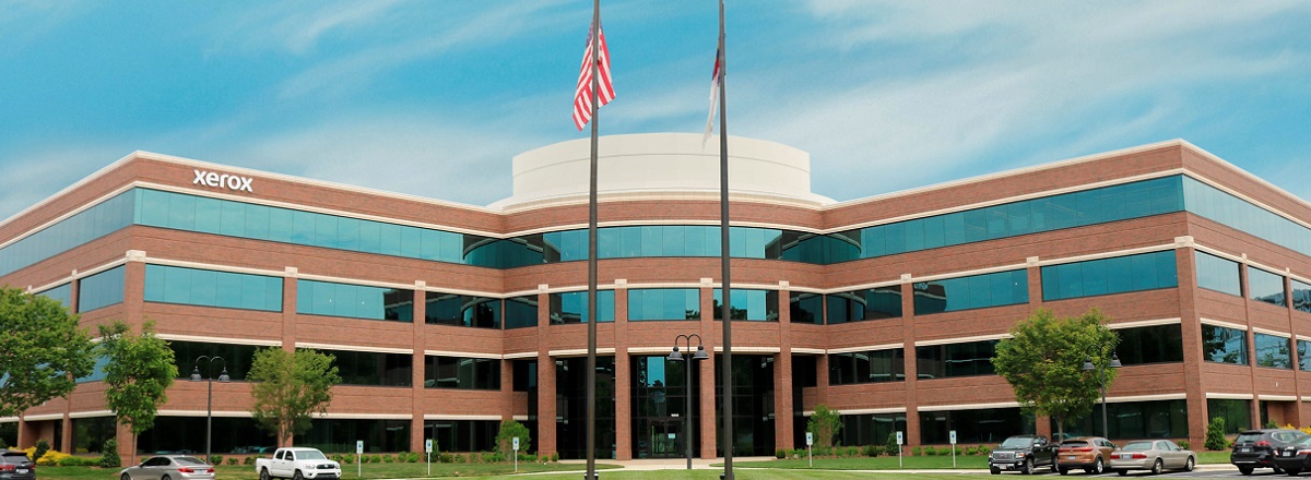 Photo of the Xerox North Carolina Campus building