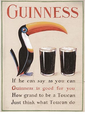 The Guinness Toucan poster