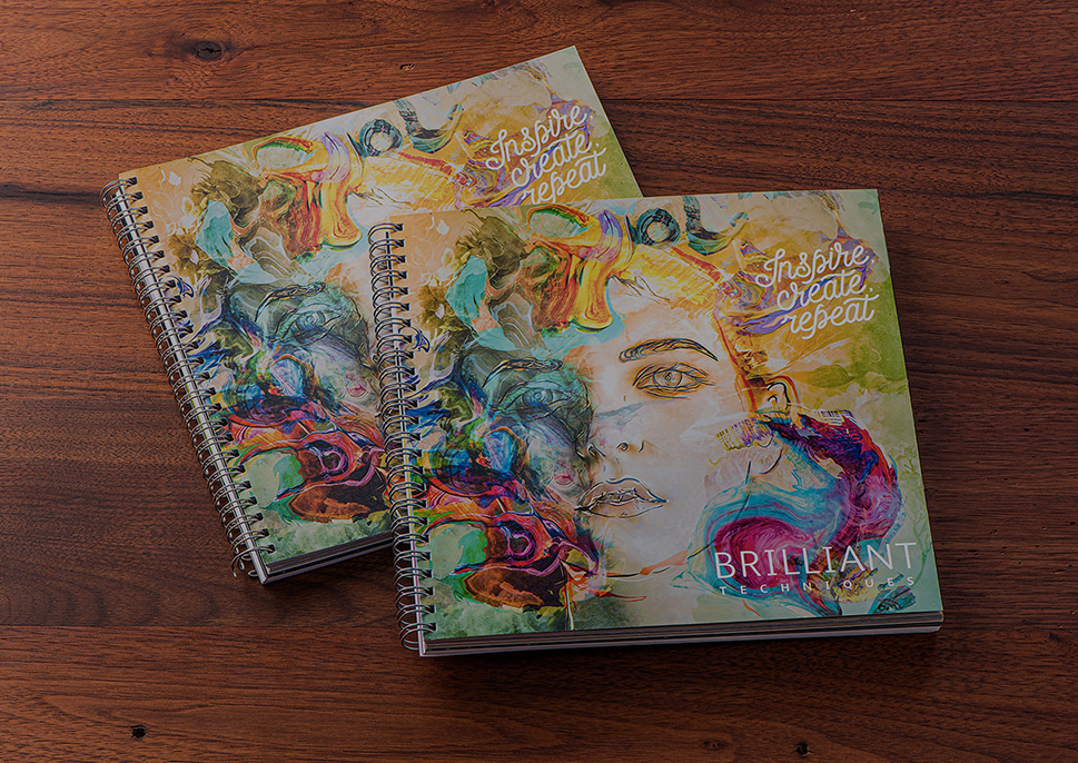 brilliant colorful bookcover